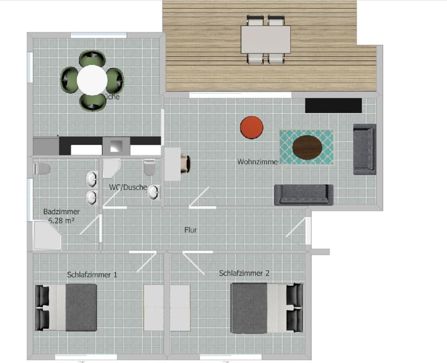 Villa Lindholm Wohnung 1 Lindholm Binz Eksteriør billede